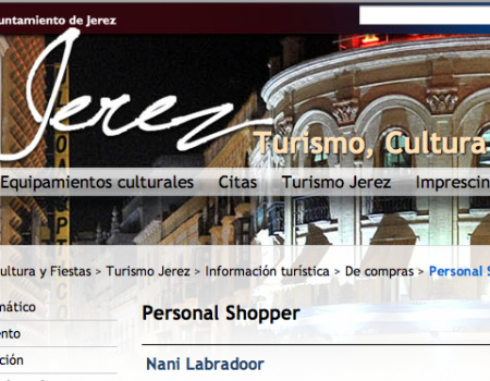 Turismo Jerez  –  Personal Shopper  nani labraDoor  Styling Agency